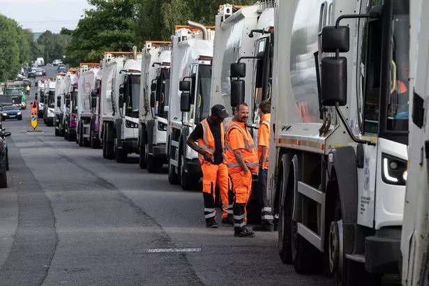 Bin workers
