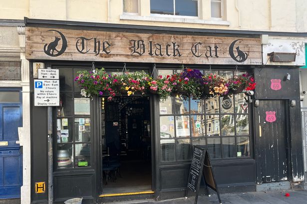 The Black Cat pub in Weston-super-Mare