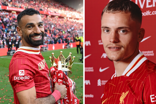 Mohamed Salah and Florian Wirtz.