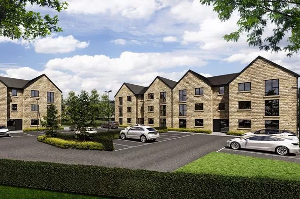 CGI of Egmont Street development plannned for Mossley, Tameside