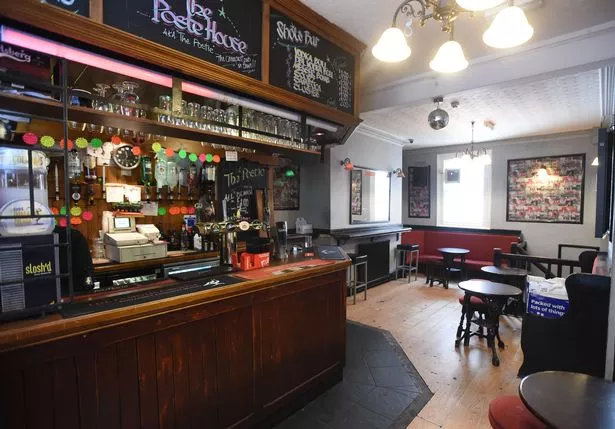 Liverpool city centre pub Poste House on Cumberland Street and upstairs bar