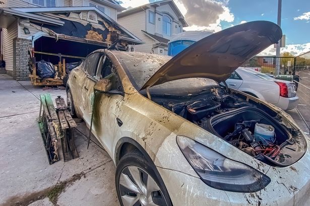 electirc car fire