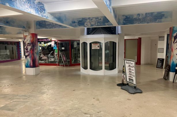 Cavern Walks shopping centre in May 2025