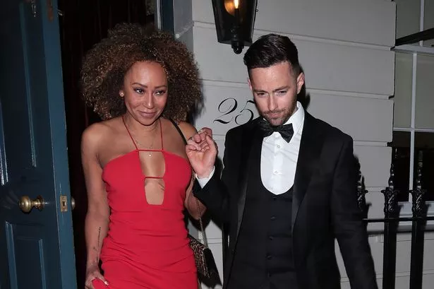 Mel B and Rory McPhee 