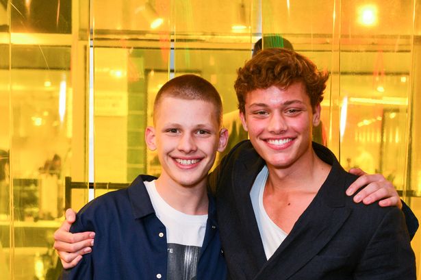 Freddy Brazier and Bobby Brazier in a photo together.