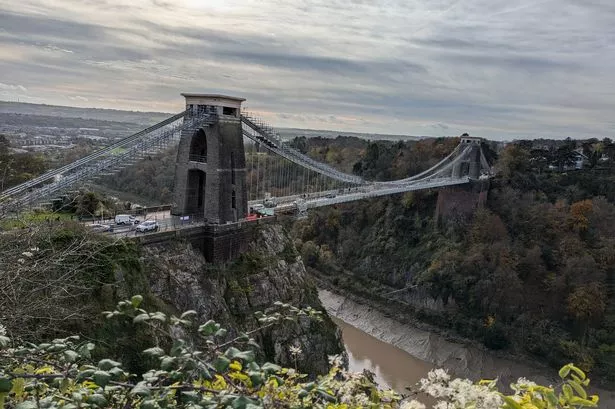 Clifton Suspension Bridge pictured in November 2024