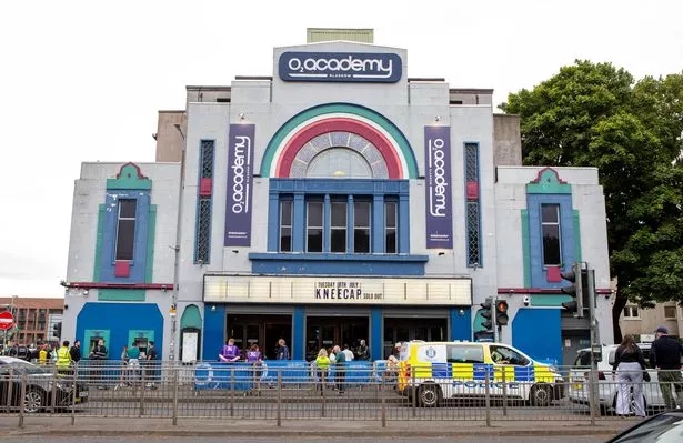 Police outside the O2 Academy 