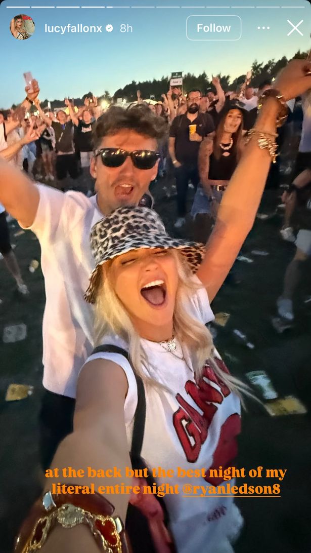 Coronation Street actress Lucy Fallon at Oasis