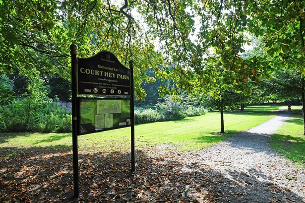 Court Hey Park in Huyton