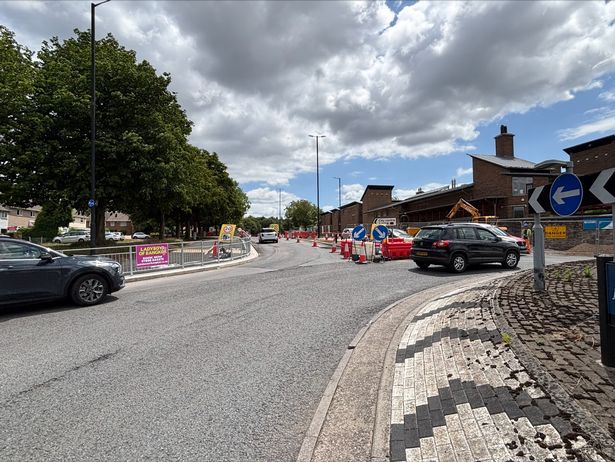 Crow Lane roundabout
