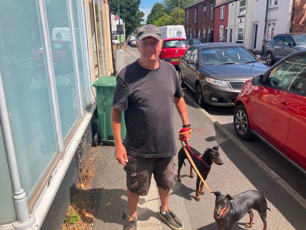 Darrell Clarke, 70, who has lived in Gee Cross for 30 years