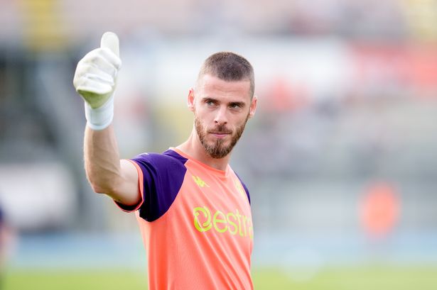 Former Manchester United goalkeeper David De Gea 