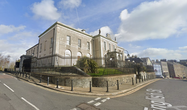 Google Street View of Downpatrick Courthouse 