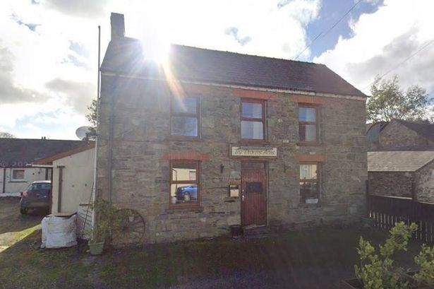 The old Drovers Arms in Puncheston
