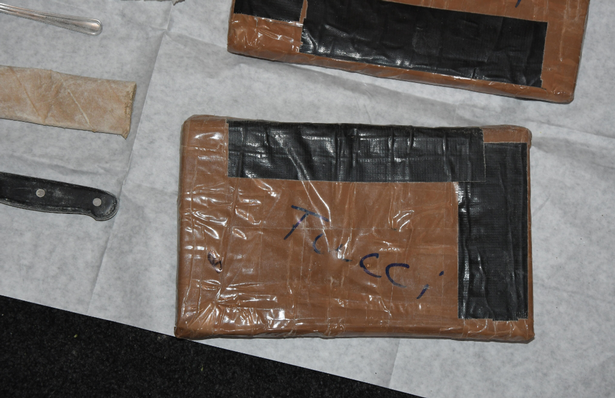 10kg of Class A and B drugs were found