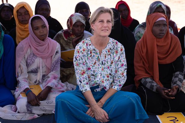 Sophie becomes the first royal to make an official visit to Chad 