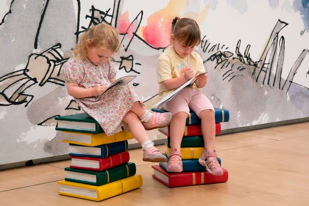 There are lots of activities on at the Lowry, which is hosting a new Quentin Blake & Me exhibition