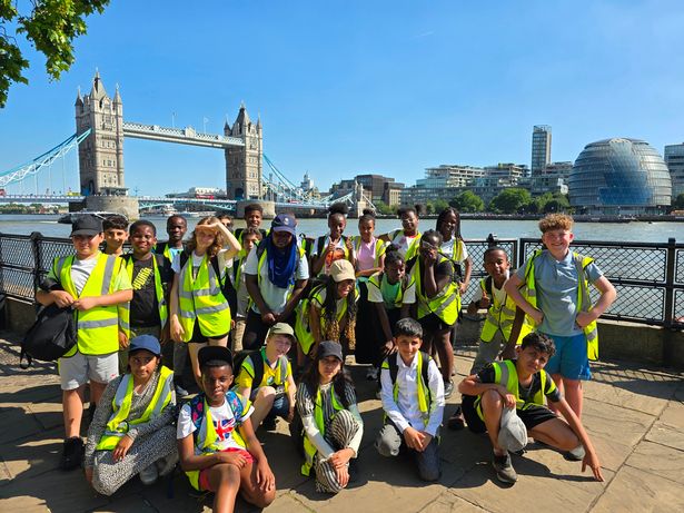 St Augustine's CE Primary School pupils enjoying one of their trips funded through the INEOS Forgotten 40 Project