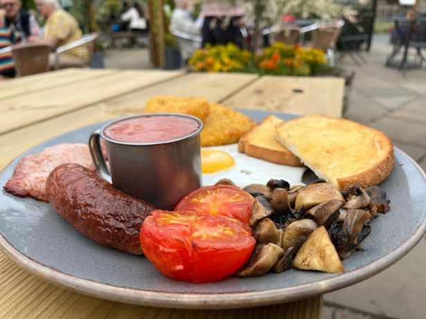 We stopped for breakfast at Number Twelve