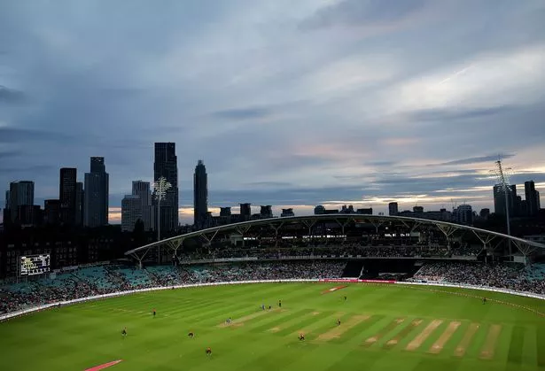 A general view of match action during the 3rd Women's Vitality IT20 match between England and India at The Kia Oval