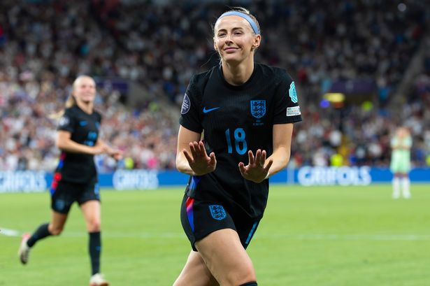 Chloe Kelly celebrates 