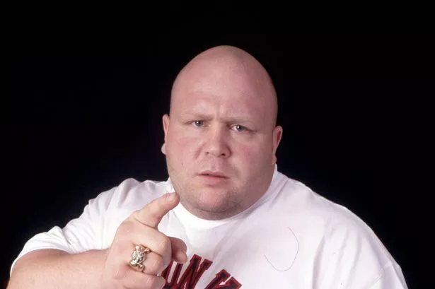 Butterbean poses for a picture