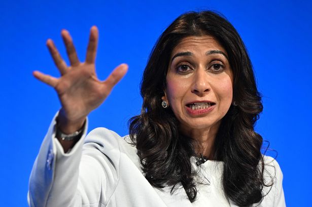 Former Home Secretary Suella Braverman has suggested that Britain should re-write the Good Friday Agreement
