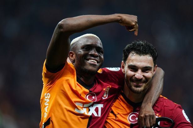 Victor Osimhen of Galatasaray celebrates