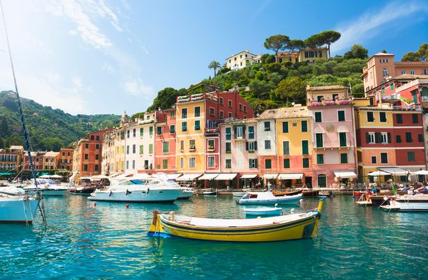 Portofino in the province of Genoa 