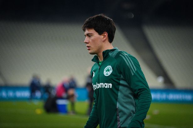 Facundo Pellistri pictured at Panathinaikos