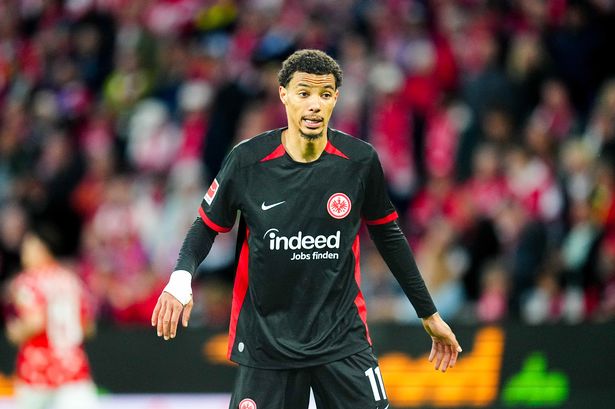 Eintracht Frankfurt striker Hugo Ekitike