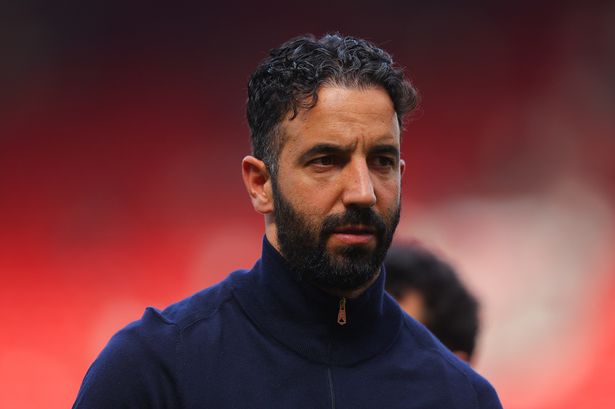 Manchester United head coach Ruben Amorim
