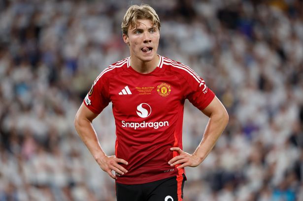 Rasmus Hojlund of Manchester United