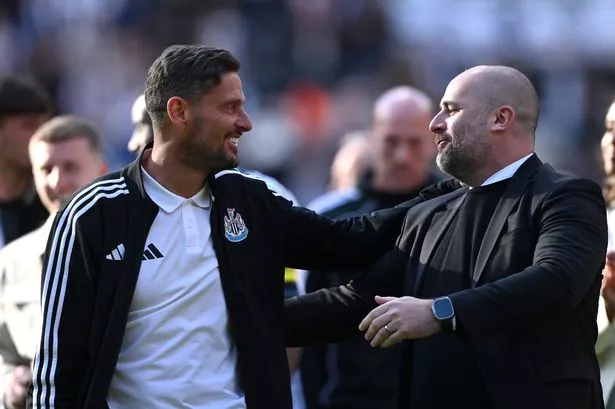 Paul Mitchell (righ) has now left Newcastle