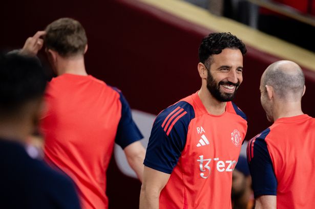 Manchester United head coach Ruben Amorim
