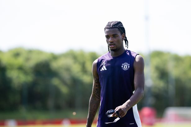 Ayden Heaven in pre-season training.