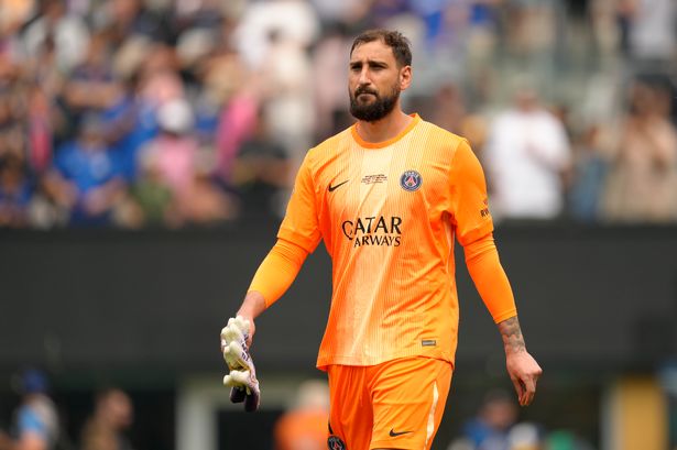 PSG goalkeeper Gianluigi Donnarumma
