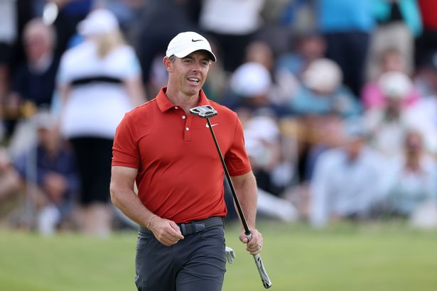 Rory McIlroy at The Open