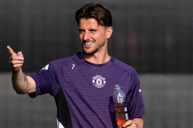 United have been training in Chicago