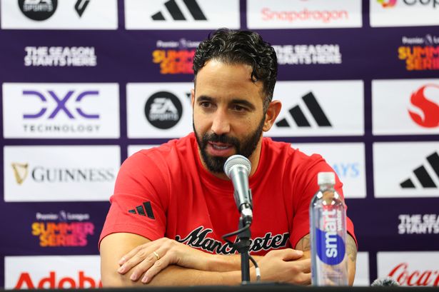 Amorim speaks at his post-match press conference