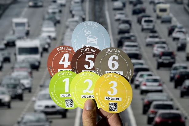 Crit'Air stickers
