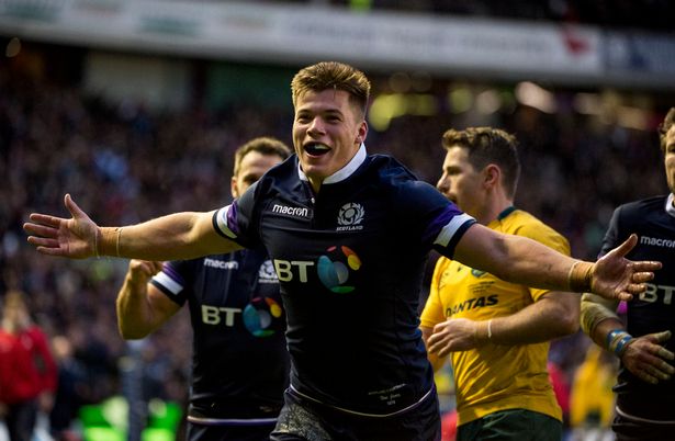 The Scottish centre has an impressive strike rate against Australia