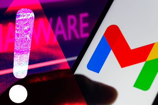 Gmail email warning