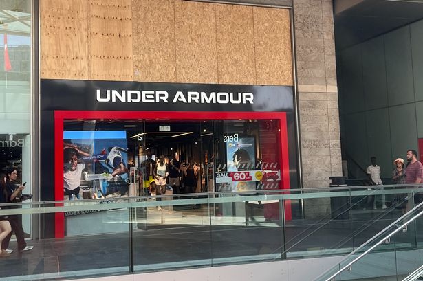 Liverpool ONE's Under Armour store on Friday, July 11
