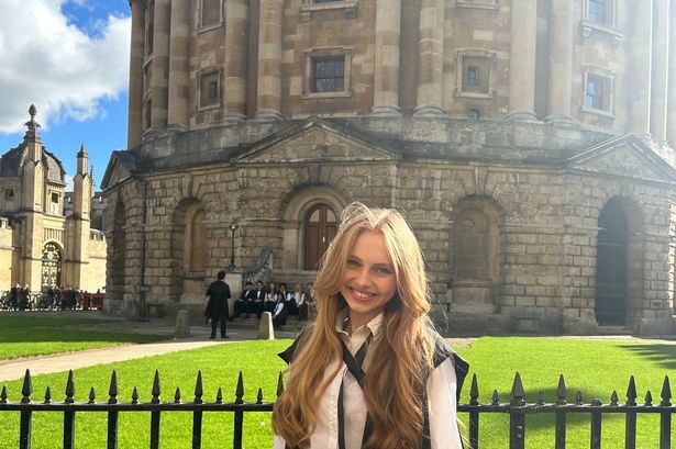 Iris De'Ath from Liverpool is a student at the University of Oxford
