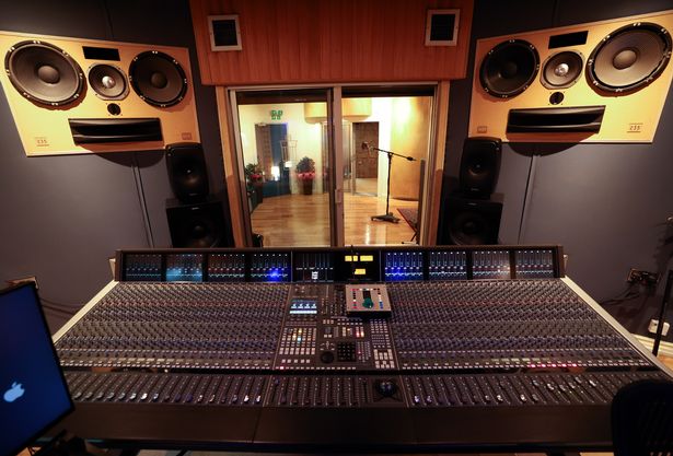 Inside The Motor Museum Recording Studio