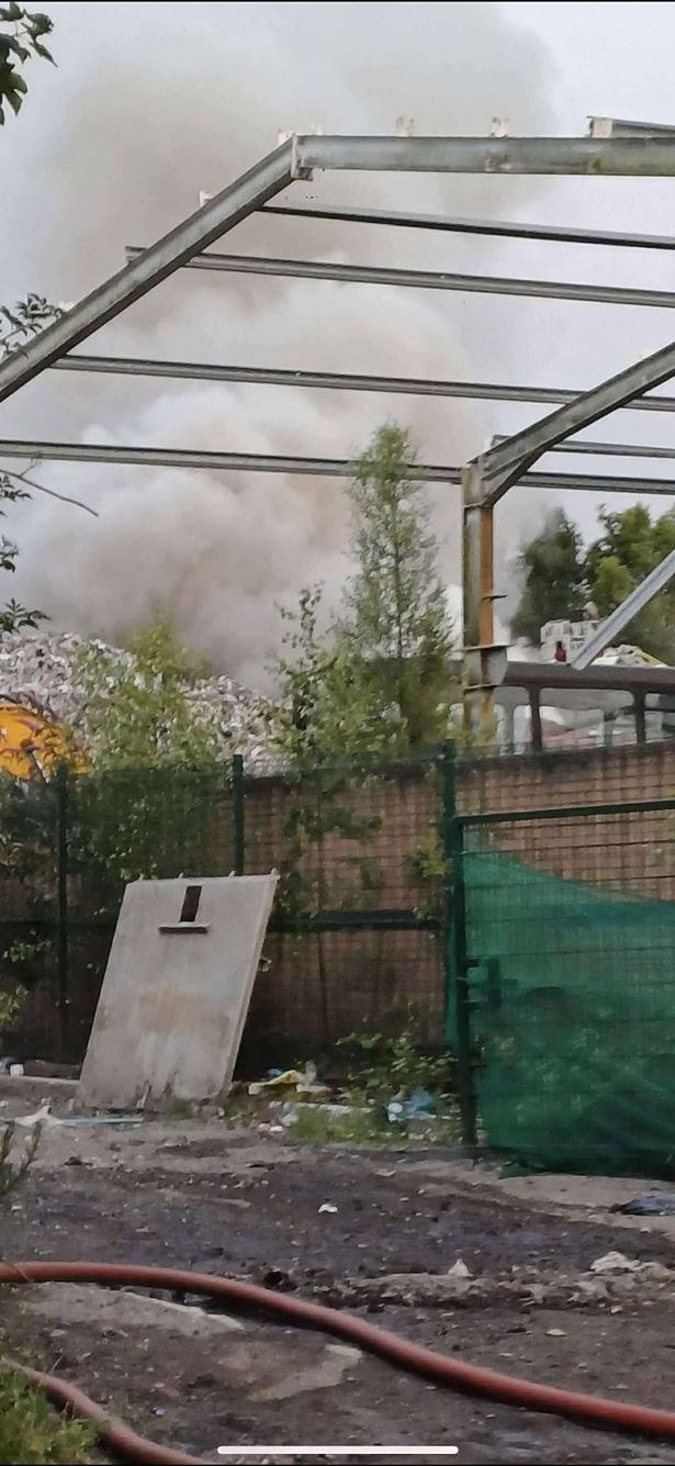 The fire erupted eight days ago