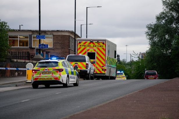 Underwater search teams joined police at the Rochdale Canal