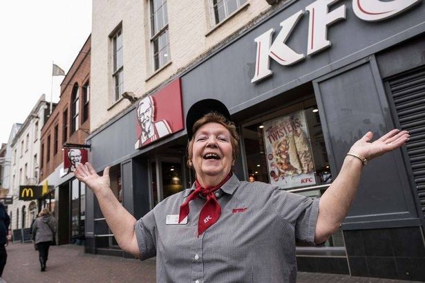 Tributes have poured in for Pauline Richards, aged 74 or 75, who passed away this summer after almost 50 years working at KFC.