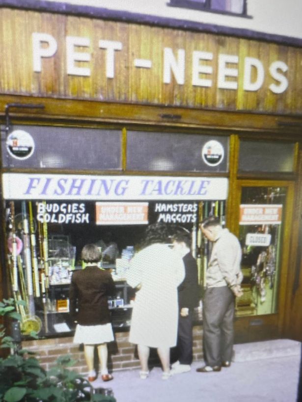 The original shop front of Pet Needs in Liscard from 1964, courtesy of Dorothy Chambers, owner Terry Smith's aunt